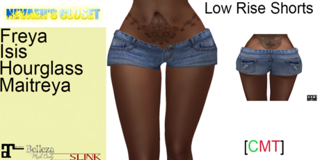 Second Life Marketplace - *-NC-* Low Rise Shorts